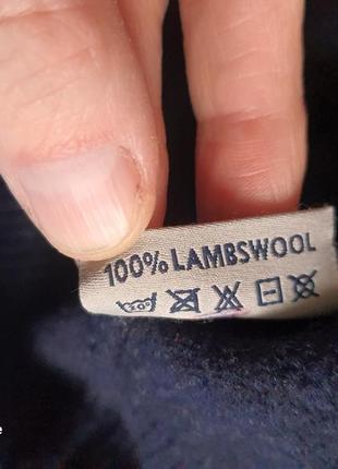 Hansen&amp;jacob стильный теплый свитер 100% шерсть молодого ягненка lambswool2 фото