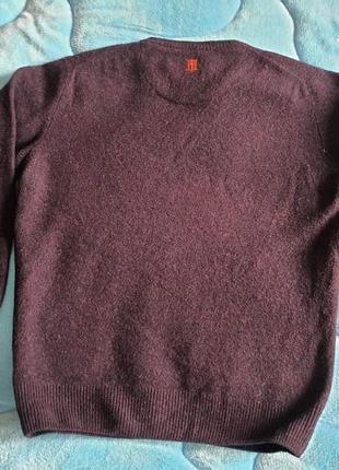 Hansen&amp;jacob стильный теплый свитер 100% шерсть молодого ягненка lambswool6 фото