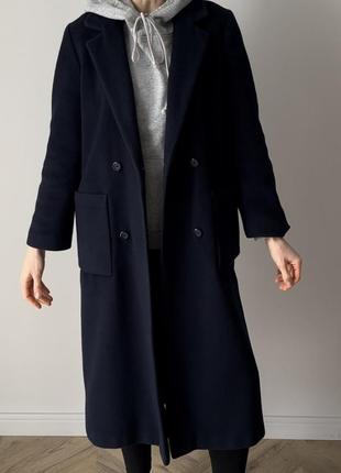 Etam, вовняне двобортне пальто1 фото