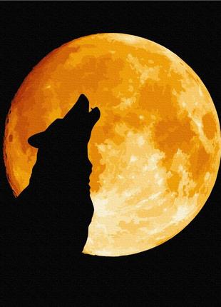 Картина по номерах "ніч вовка"