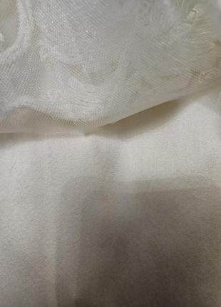 Біла сукня із французького мережива4 фото