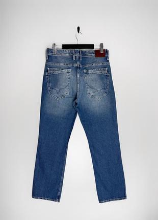 Pepe jeans блакитні джинси з прямою штанкою. regular fit.