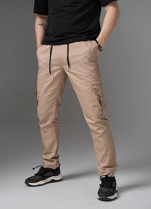 Базовые коттоновые штаны карго