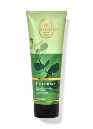 Bath and body works aromatherapy eucalyptus spearmint ultimate hydration body cream крем для тела