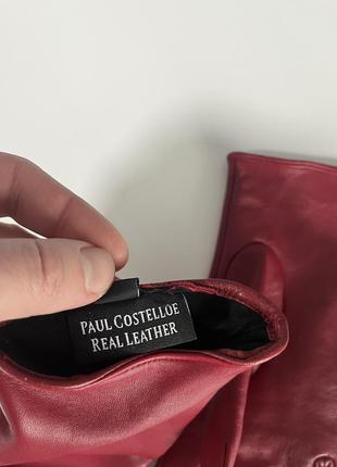 Перчатки кожаные paul costelloe7 фото