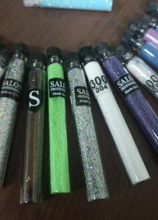 Блески для декора ногтей