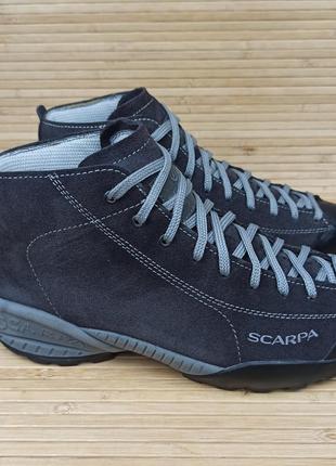 Треккинговые ботинки scarpa mojito city gore-tex размер 37 (23,5 см.)1 фото