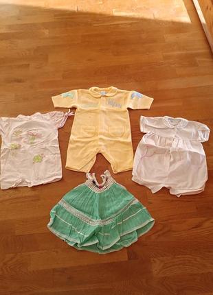 Комплект одежды для девочки 6 месяцев