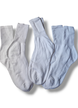 Ш-261-263 білі чоловічі махрові шкарпетки