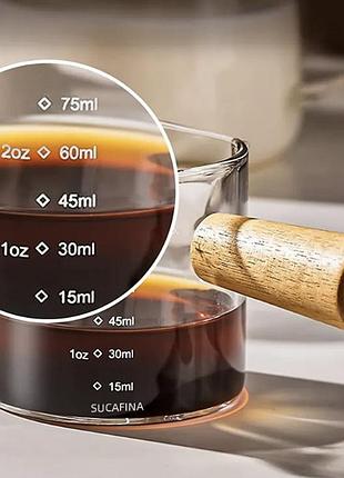 Мерная чашка молочник сливочник питчер джаг для эспрессо соусник
