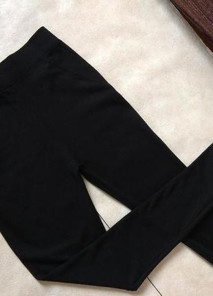 Брендовые плотные черные штаны леггинсы скинни с высокой талией new look, 12 размер.6 фото