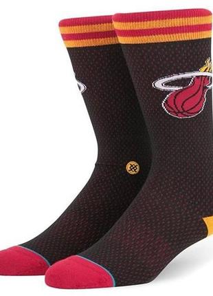 Носки stance miami heat nba