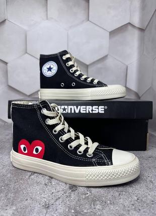 Кеды converse x comme des garcons1 фото