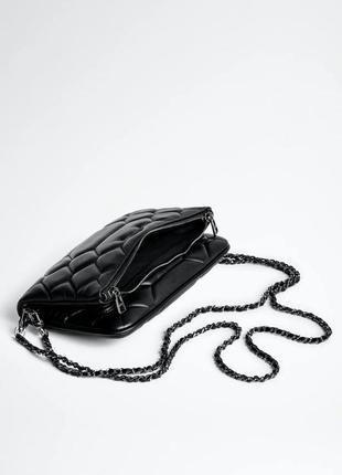 Сумка zadig & voltaire rock quilted clutch iconic4 фото