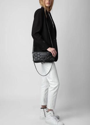 Сумка zadig & voltaire rock quilted clutch iconic9 фото