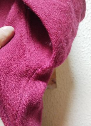 Сто процентов шерсть красно цвета италия virgin wool4 фото