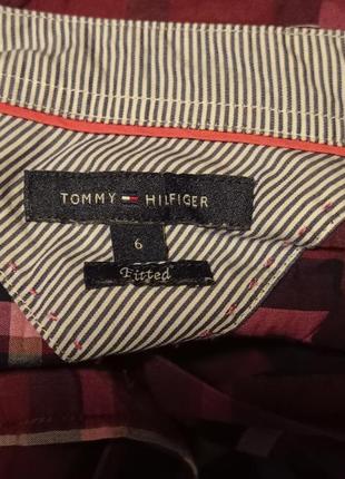 Фірмова 100%бавовняна сорочка tommy hilfiger,p.6/s4 фото