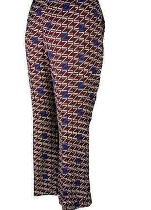 Стильные брюки-кюлоты в принт упешного испанского бренда zara6 фото