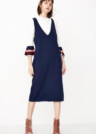 Комплект кофта и сарафан платье only