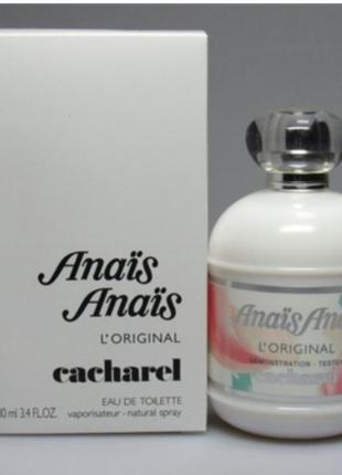 Оригінал cacharel anais anais l'original 100 ml tester ( кашарель анаіс анаіс л оригінал ) туалетна вода