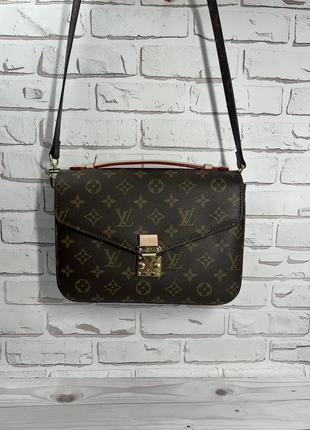 Женская сумка в стиле louis vuitton pochette metis8 фото