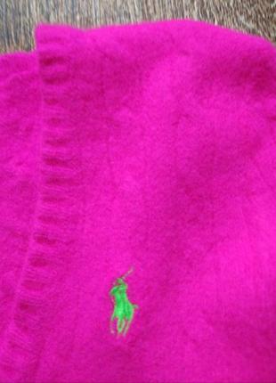 Розовый детский шерстяной/кашемировый свитер джемпер свитшот худи футболка polo ralph lauren на девочку 12 лет2 фото