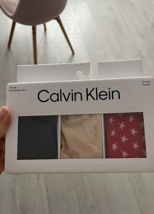 Трусики стринги calvin klein xs