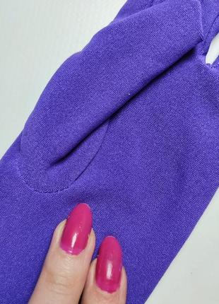 Фиолетовые перчатки длинные высокие пирчатки женские фотосессии кто подводил кролика роджер перчатки варежки локтевые локоть до локтя матовые6 фото