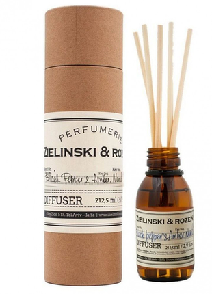 Zielinski and rozen black pepper and amber, neroli diffuser, 212,5 ml