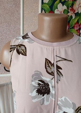 Нежная блуза в цветы debenhams.4 фото