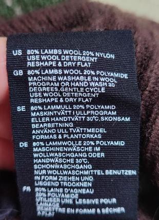 Оригінальний вовняний жилет від бренду l.o.g.g.  h&m lambswool вовна6 фото