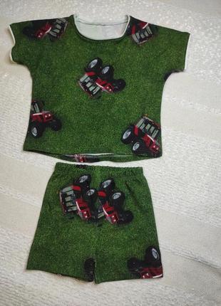 Костюм футболка та шорти 6-9 місяців