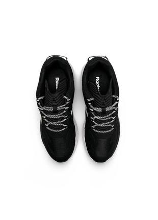 Мужские кроссовки reebok zig kinetica &lt;unk&gt; black white5 фото