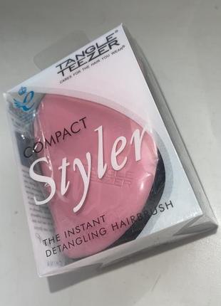 Трендовий гребінець tangle teezer щітка рожева для волосся