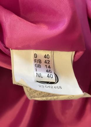 Розовое итальянское прямое пальтечкоl/ brend wool&amp; cashmere шерсть 70% кашемир 10%2 фото