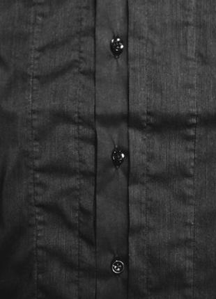 Zara черная рубашка4 фото