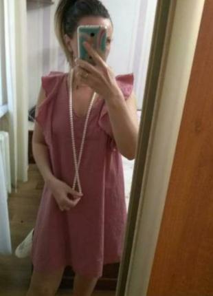 Италия🌸хлопок🌸сарафан с открытой спиной, воланы