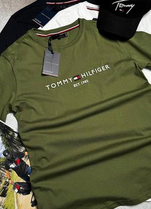 Чоловіча футболка tommy hilfiger чорна