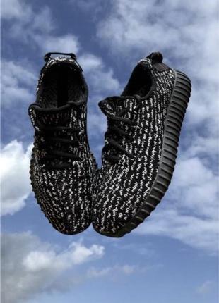 Кросівки adidas yeezy boost 350 чорні1 фото