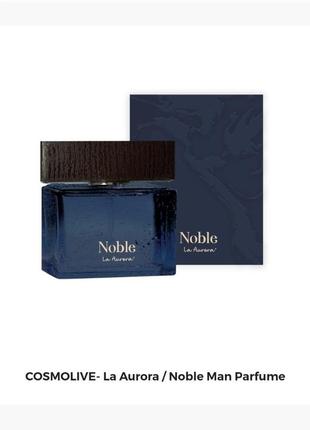 Чоловіча парфумована вода "noble"4 фото