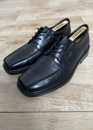 Туфли кожаные rieker tex germany