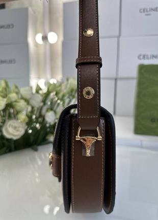 Міні сумка gucci horsebit 1955 круглї форми2 фото