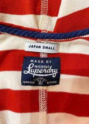 Superdry летнее яркое платье в полоску, коттон4 фото