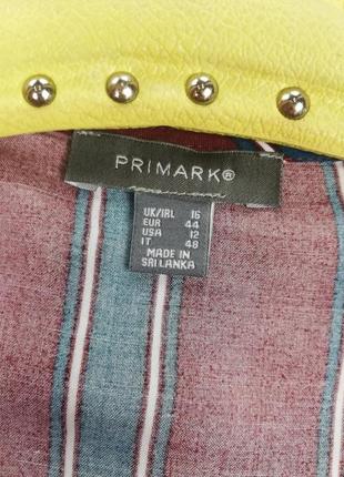 Фирменное стильное платье на запах с пуговками primark7 фото