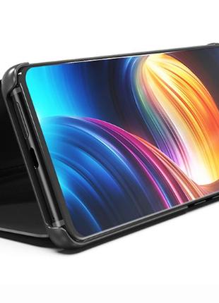 Smart чехол-книжка mirror для xiaomi redmi note 11 pro 5g / black5 фото