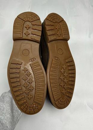 Оригинальные ботинки timeberland boots кожа замша6 фото