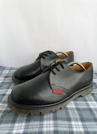 Мужские большого размера винтажные туфли (ботинки) большой размер dr.martens royal mail 1461 vintage 1998 made in england glff46