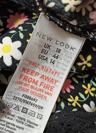 Новое штапельное платье из эко вискозы,52-58разм.,new look.8 фото