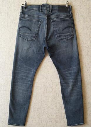 Чоловічі джинси g-star raw синього кольору.4 фото