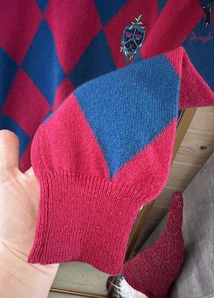 Вінтажний вовняний светр pringle of scotland5 фото